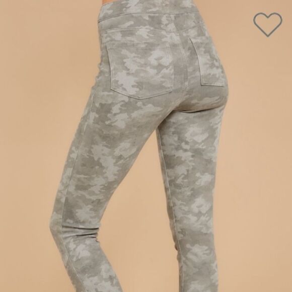 Spanx Jean-ish Ankle Jegging Stone Wash Camo - Picture 5 of 13